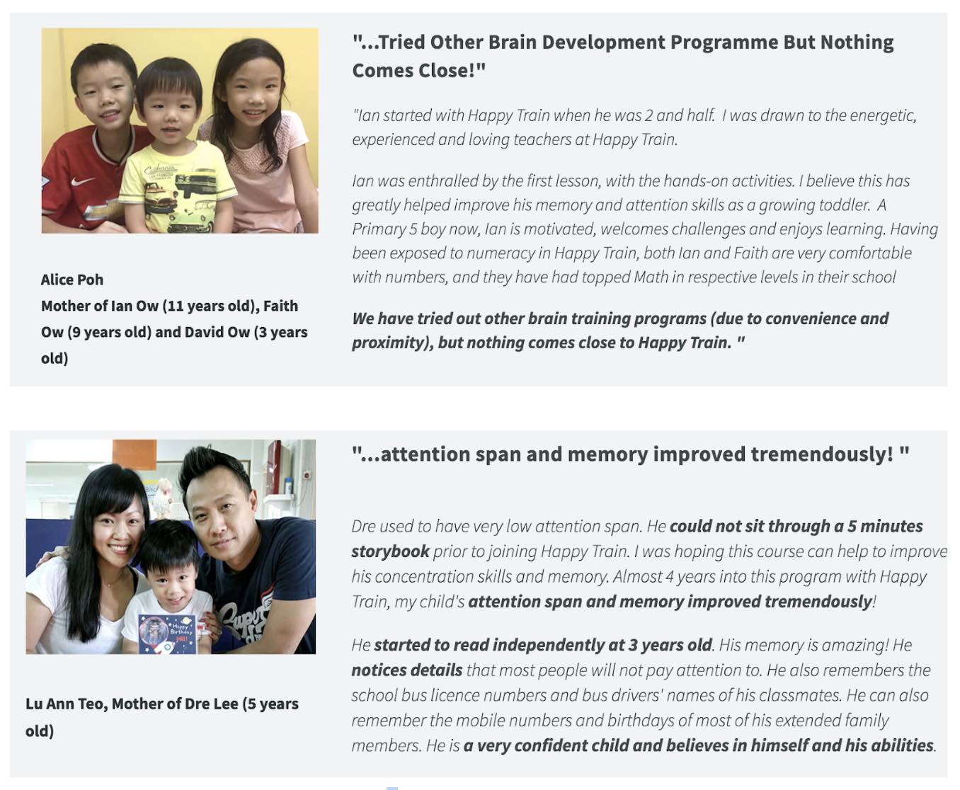 7 Testimonials