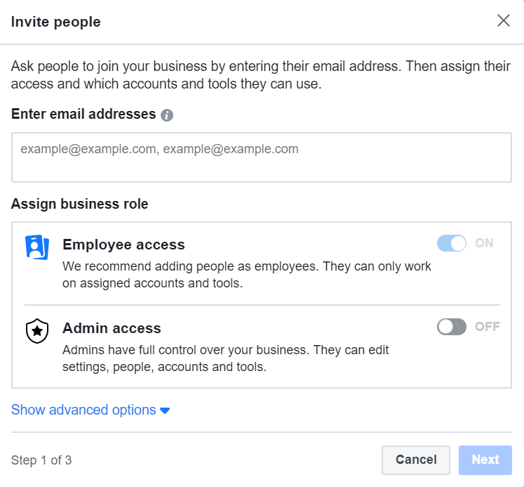Add People To Facebook Business Manager