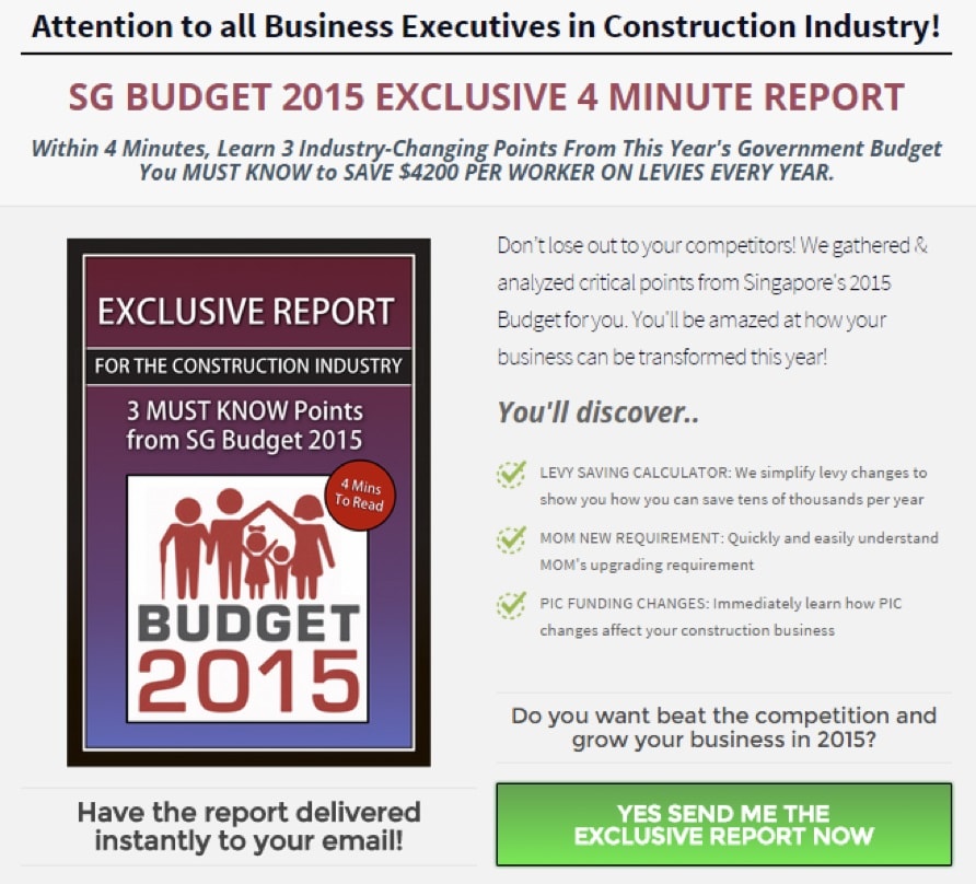 Aesperon Training Lead Capture Page Example