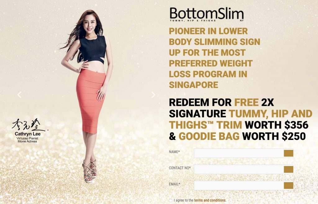 BottomSlim Outrageous Offer Example
