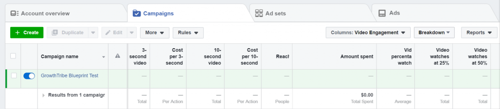 Facebook Ad Video Engagement Metrics