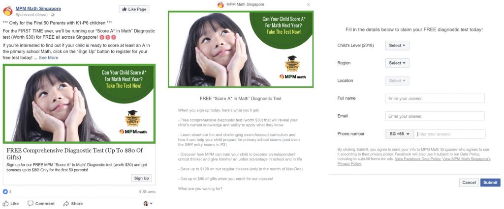 MPM Diagnostic Test Example