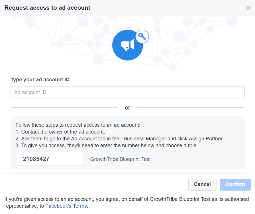 Request Access To Existing Facebook Ad Account 1