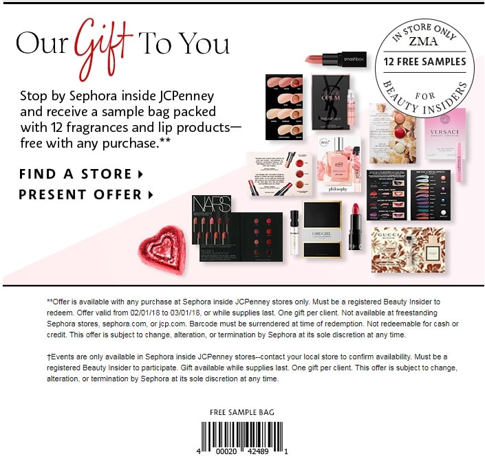 Sephora Lead Magnet Example