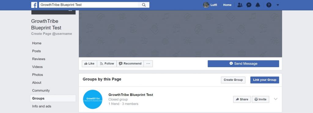 Groups Tab On Facebook Page