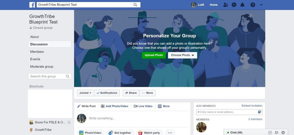 New Facebook Group Created