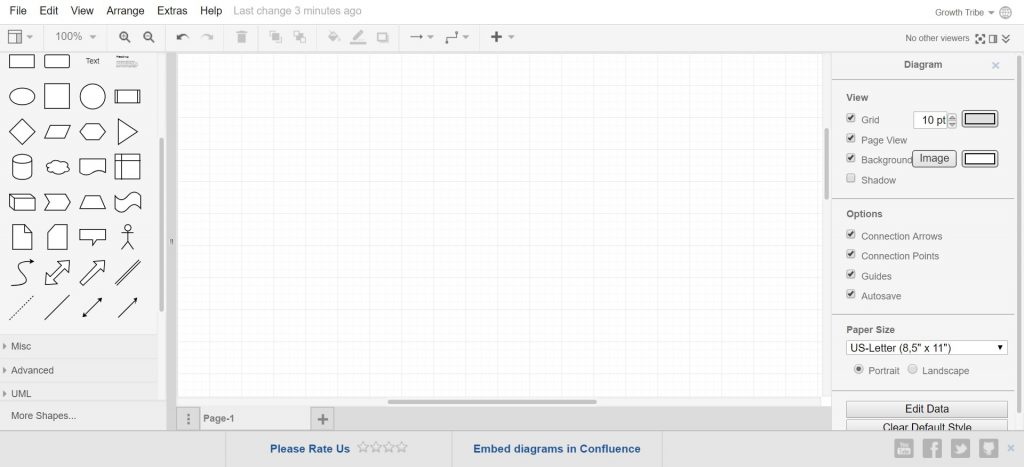 draw.io Diagrams Homepage